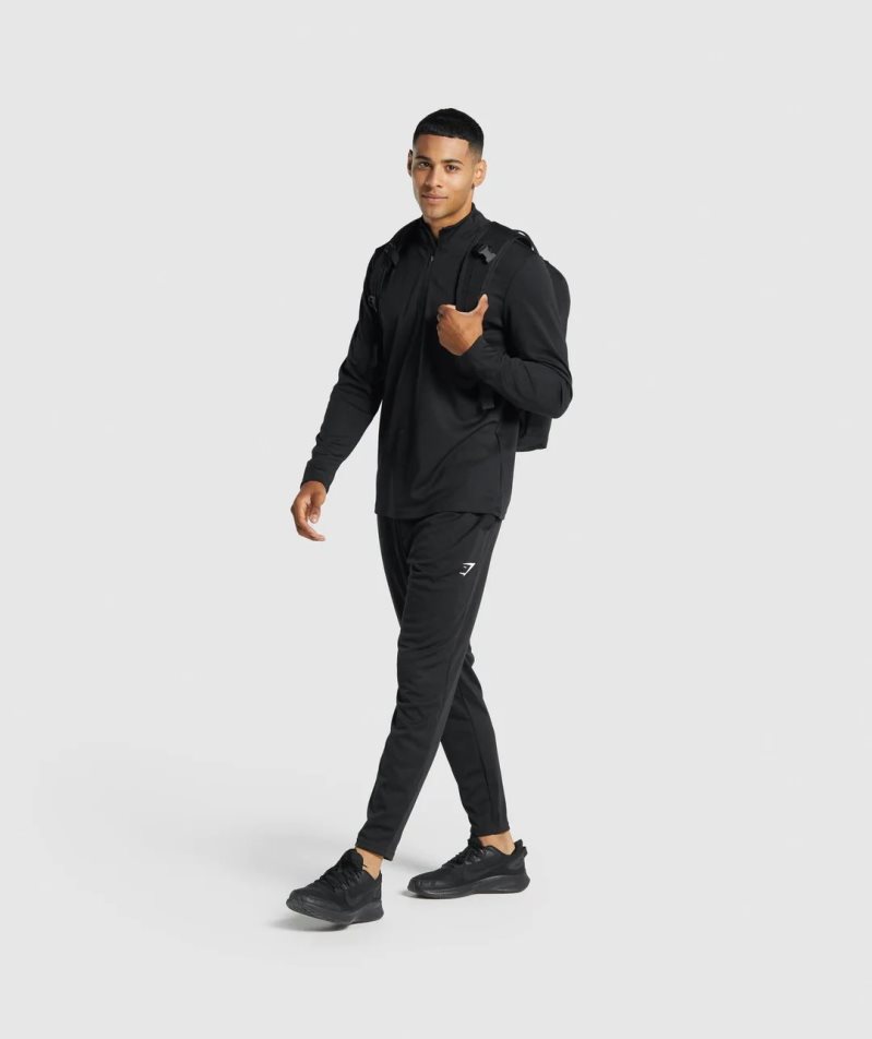 Men's Gymshark Arrival Knit Jogger Black | CA 3506N8